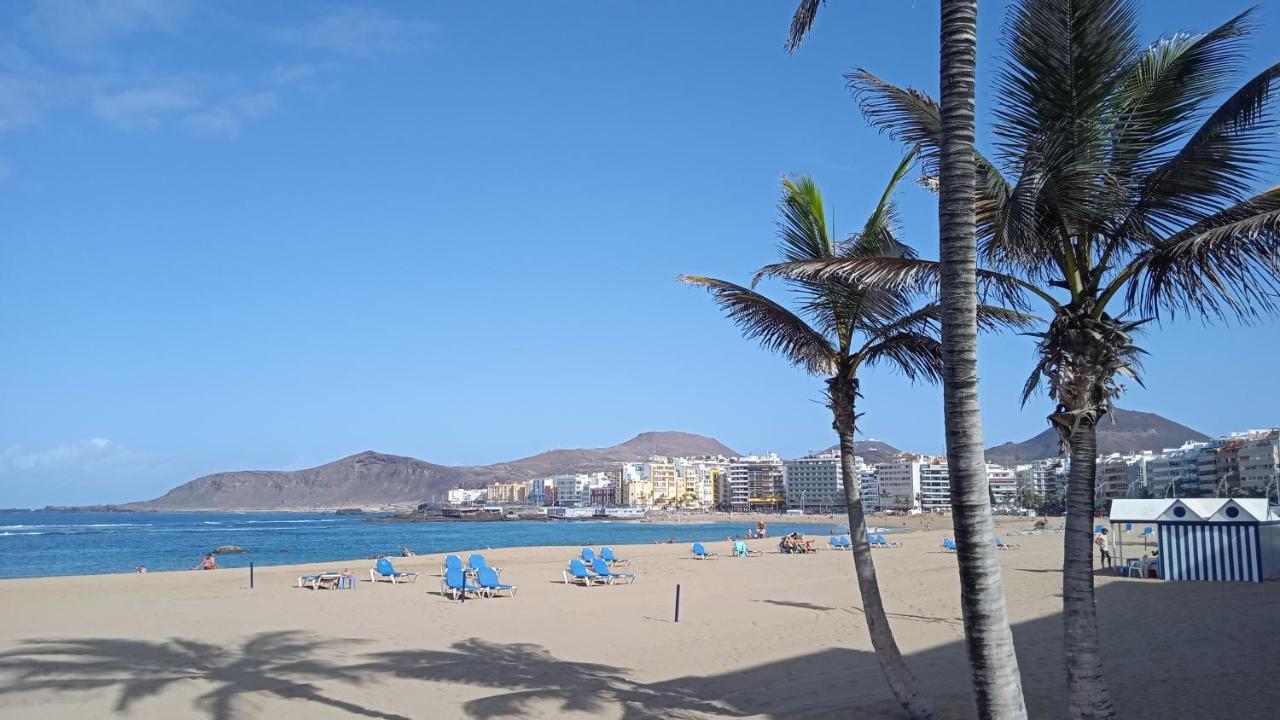 Malibu Canteras Studio 8 - Playa, Wifi, Smarttv, Ac Las Palmas de Gran Canaria Exteriér fotografie